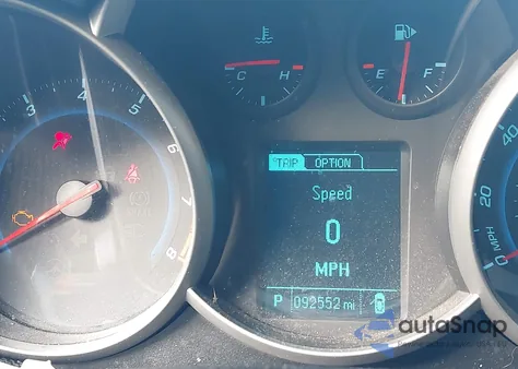 2014 Chevrolet Cruze 1Lt Auto from USA, damaged, VIN 1G1PC5SB6E7134391